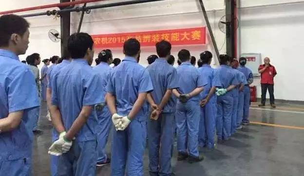 鑫源農(nóng)機(jī)開(kāi)展產(chǎn)品辨、裝技能大賽